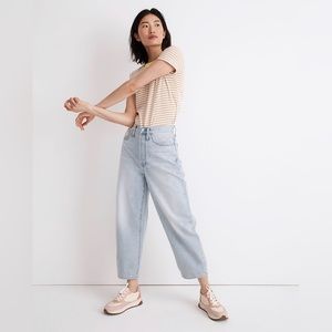 NWT MADEWELL Balloon Jeans in Fitzgerald Wash SIZE 27